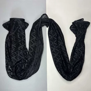 شال تور طرح برجسته مخمل W1007