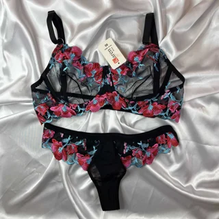 ست لباس زیر تورگاز فانتزی W0045